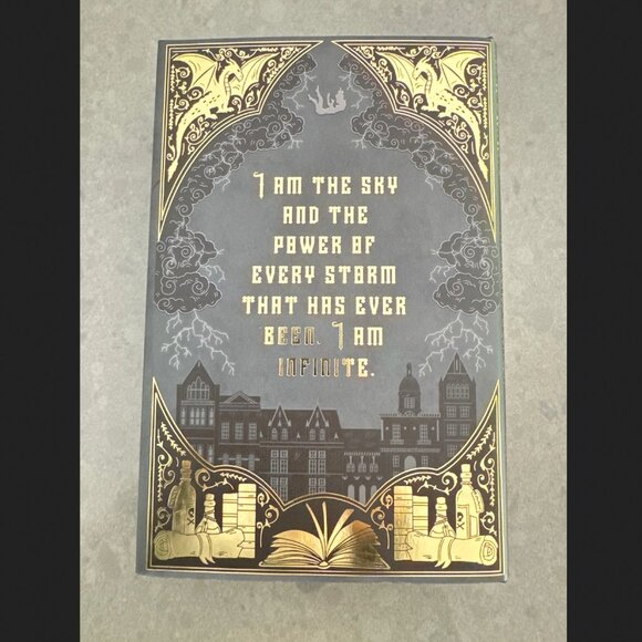 Fourth Wing Lilac Library RARE Special Hardcover Rebecca Yarros Empyrean Sprayed - Picture 3 of 7